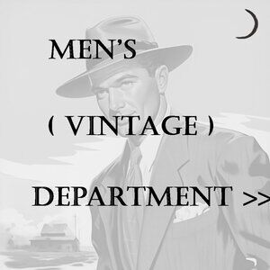 Men's Vintage? This way>>>>>>>